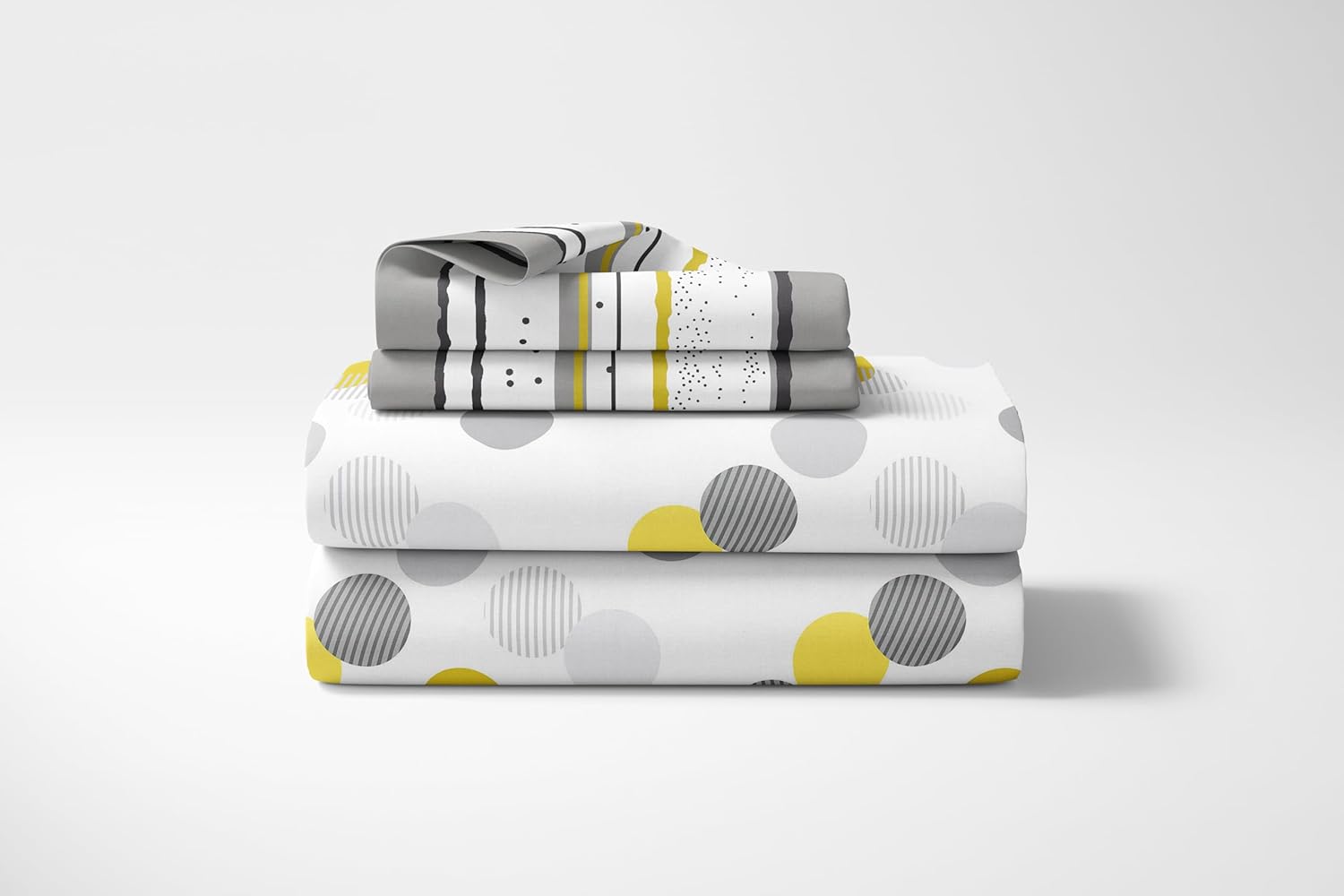 Tender Shoots Design 100% Cotton Flat Single Bedsheet, 144 TC