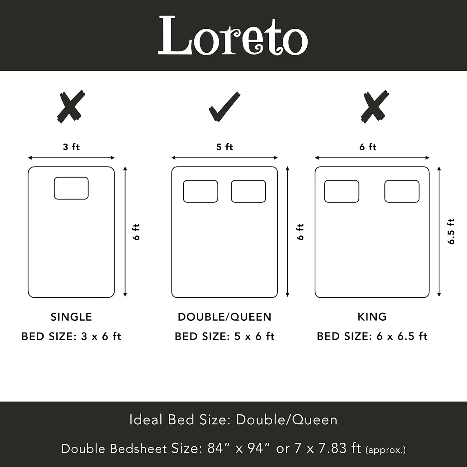 Sparkling Enamel 100% Cotton Flat Double Bedsheet, 144 TC