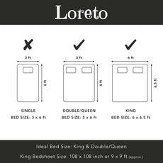 White & Lemon Yellow 100% Cotton Flat King Bedsheet, 144 TC