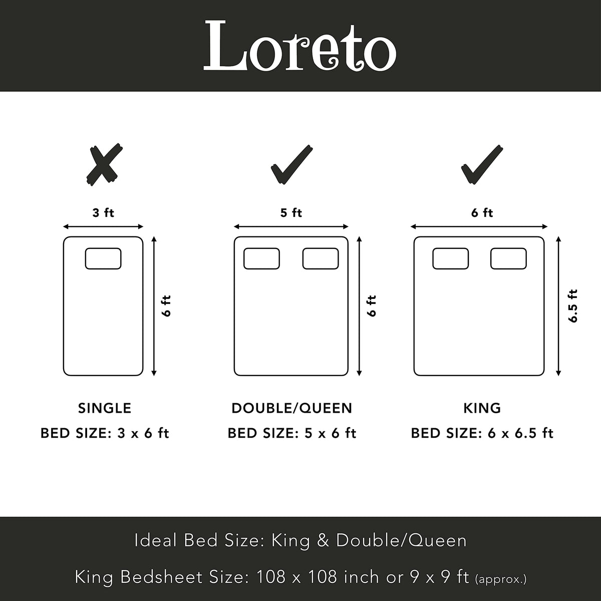 White & Lemon Yellow 100% Cotton Flat King Bedsheet, 144 TC
