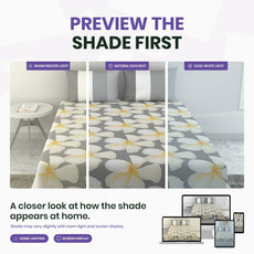 White and Grey 100% Cotton Flat King Bedsheet, 144 TC