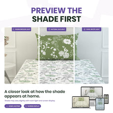 Green Floral Harmony 144 TC 100% Cotton Elastic Fitted Single Bedsheet with 1 Pillow Cover - 78 x 36 Inches