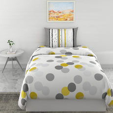 Loreto Cotton Single Bedsheet | Tender Shoots Design