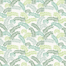 Loreto Green Leafy Haven Single Fitted Bedsheet | 100% Cotton | Fits 72 x 36 Inches | 8 Inch Pocket
