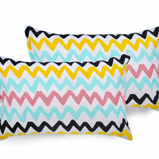 Dream Sky Star 100% Cotton Pillow Covers, Pack of 2, 144 TC