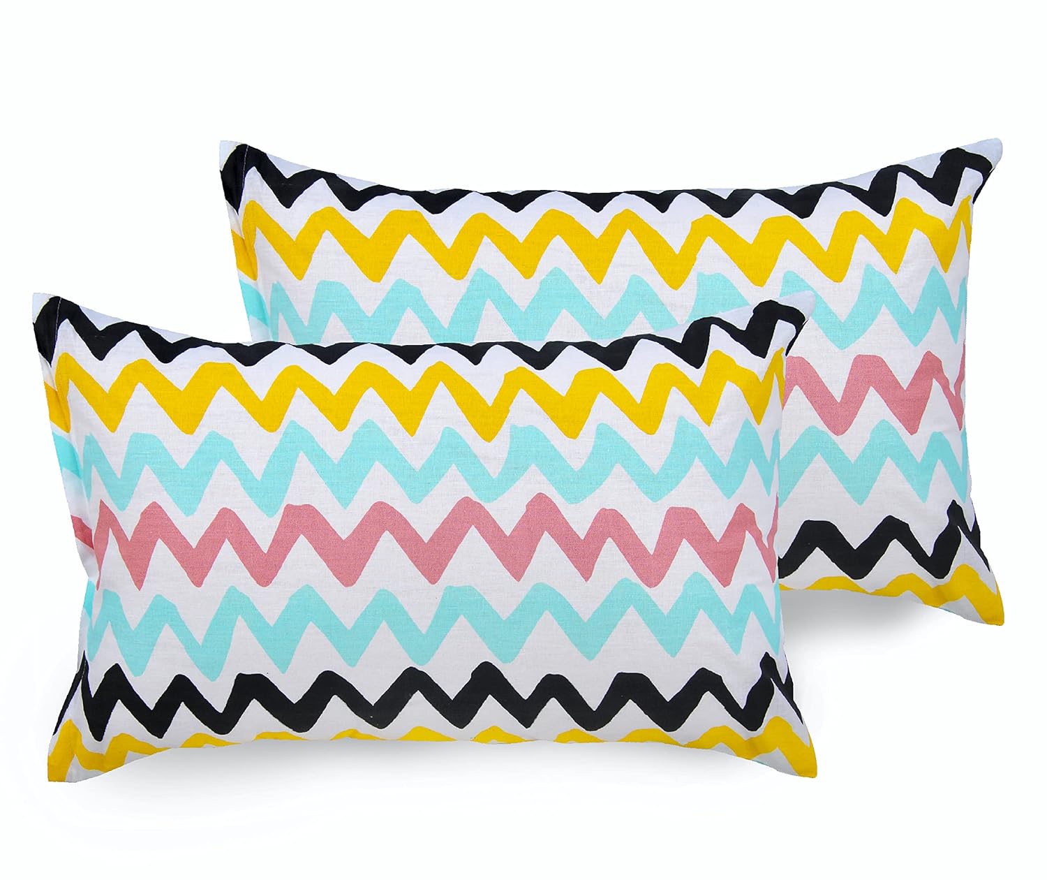 Dream Sky Star 100% Cotton Pillow Covers, Pack of 2, 144 TC