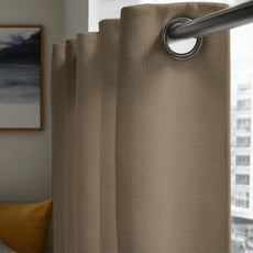Khaki Door Curtain - Blackout Set of 1 (4 x 7 ft)